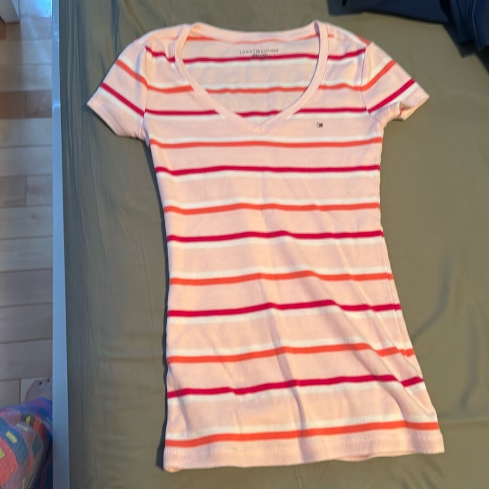 Tommy Hilfiger - Women - XXS - V neck T-Shirt
